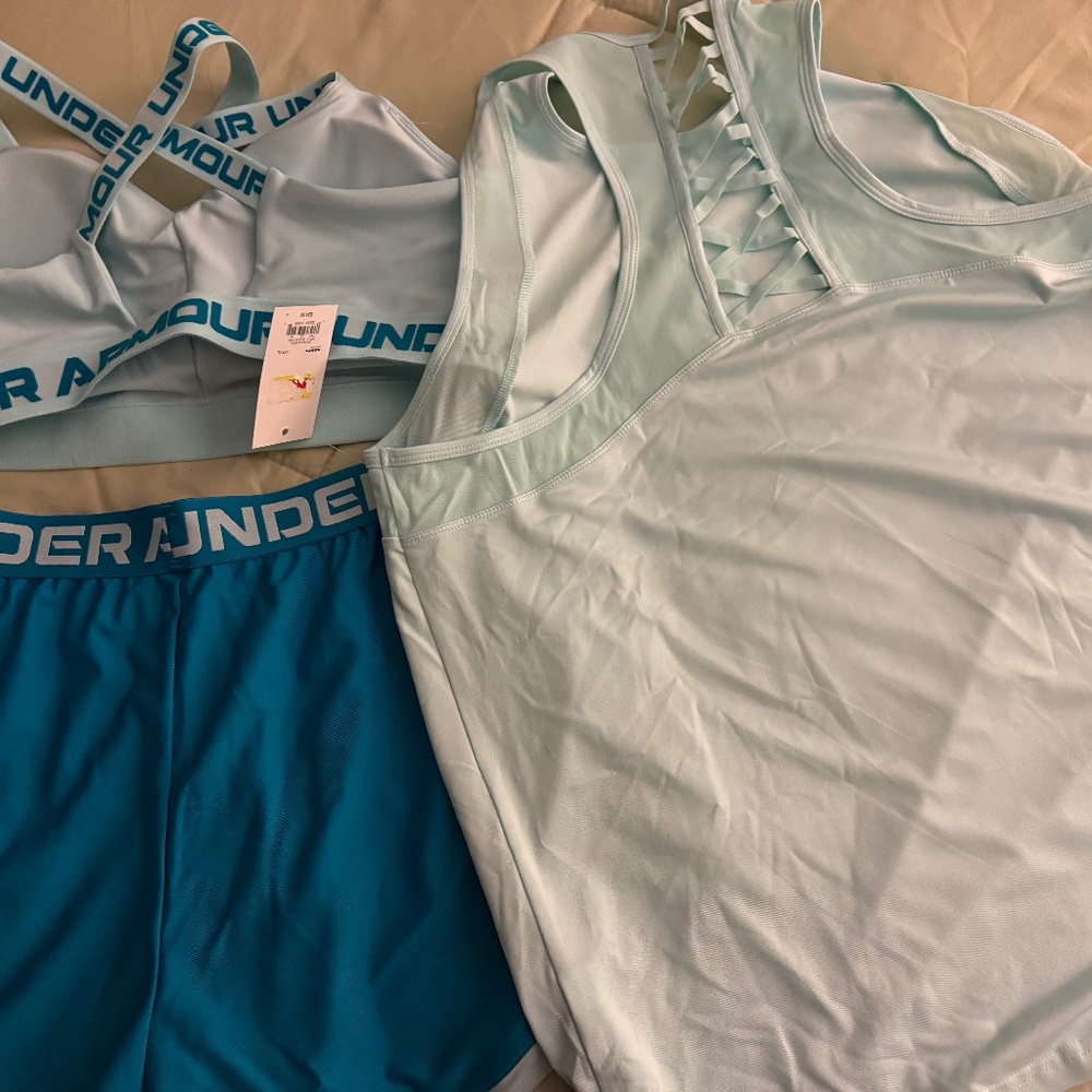 Under armor workout gear
